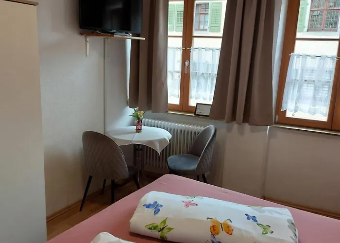 Schwabenstuben Doppelzimmer Pensión Meersburg